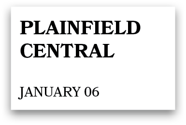 plainfield central january 06