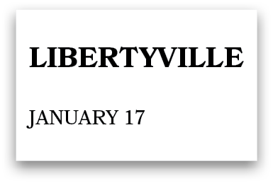 libertyville January 17
