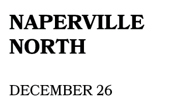 naperville north december 26