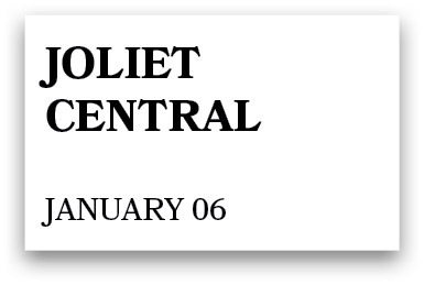 Joliet Central January 06