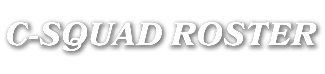 C SQUAD ROSTER