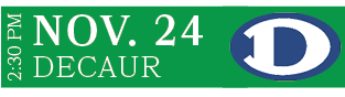 DECAUR,NOV. 24,2:30 P