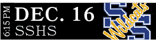 SSHS,DEC. 16,6:15 P