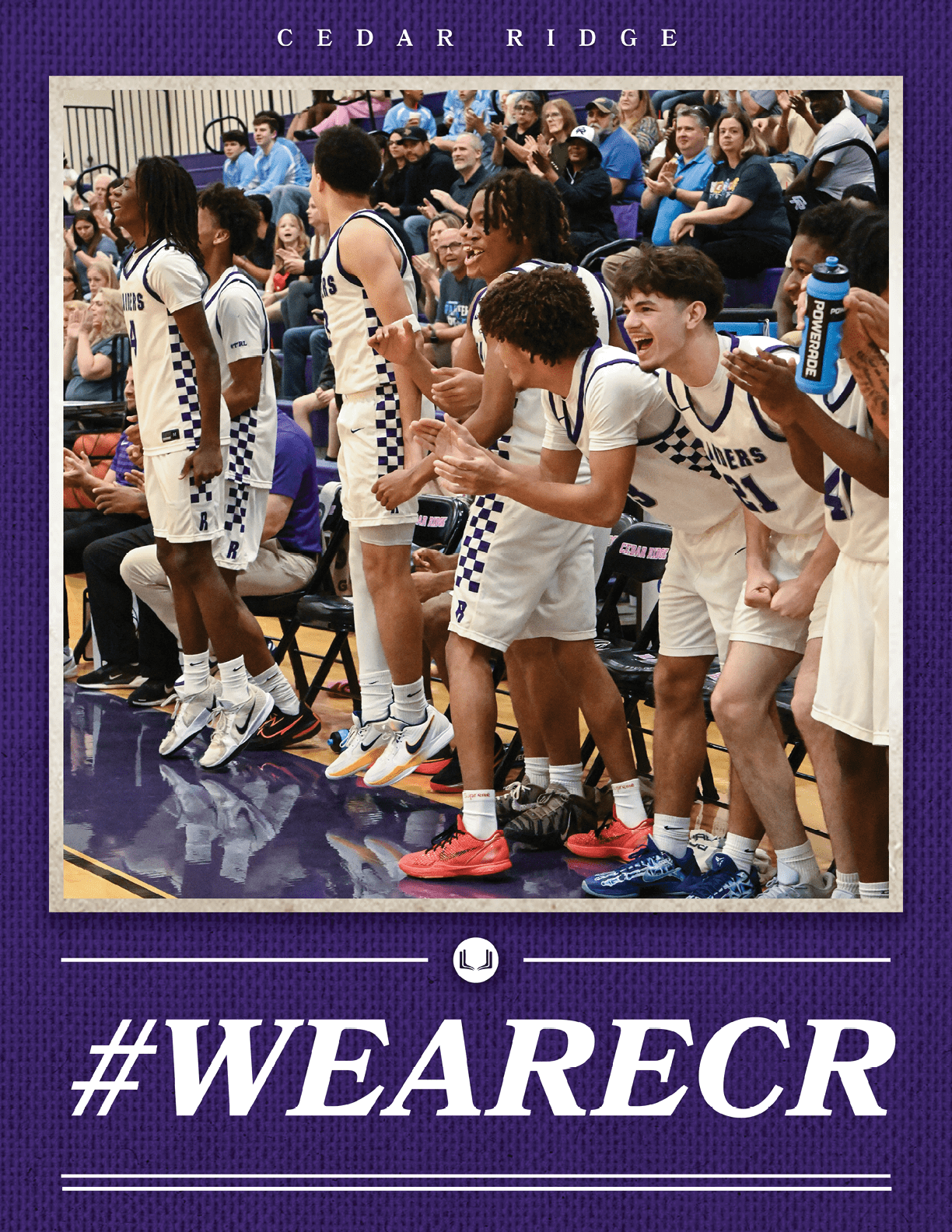 A group of young men celebrating a victory on the basketball court. Contenido generado con IA