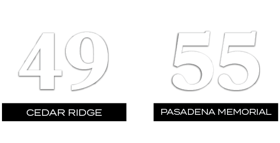 55,49,PASADENA MEMORIAL,CEDAR RIDGE