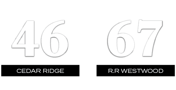 67,46,R.R Westwood,CEDAR RIDGE