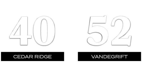 52,40,Vandegrift,CEDAR RIDGE