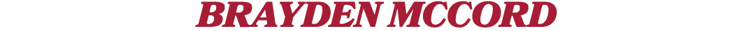 BRAYDEN MCCORD