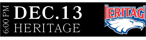 HERITAGE,DEC.13,6:00 P