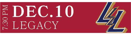 LEGACY,DEC.10,7:30 P