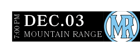 MOUNTAIN RANGE,DEC.03,7:00 P