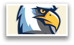 A bird with a yellow beak and black head. AI generated content