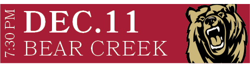 BEAR CREEK,DEC.11,7:30 P