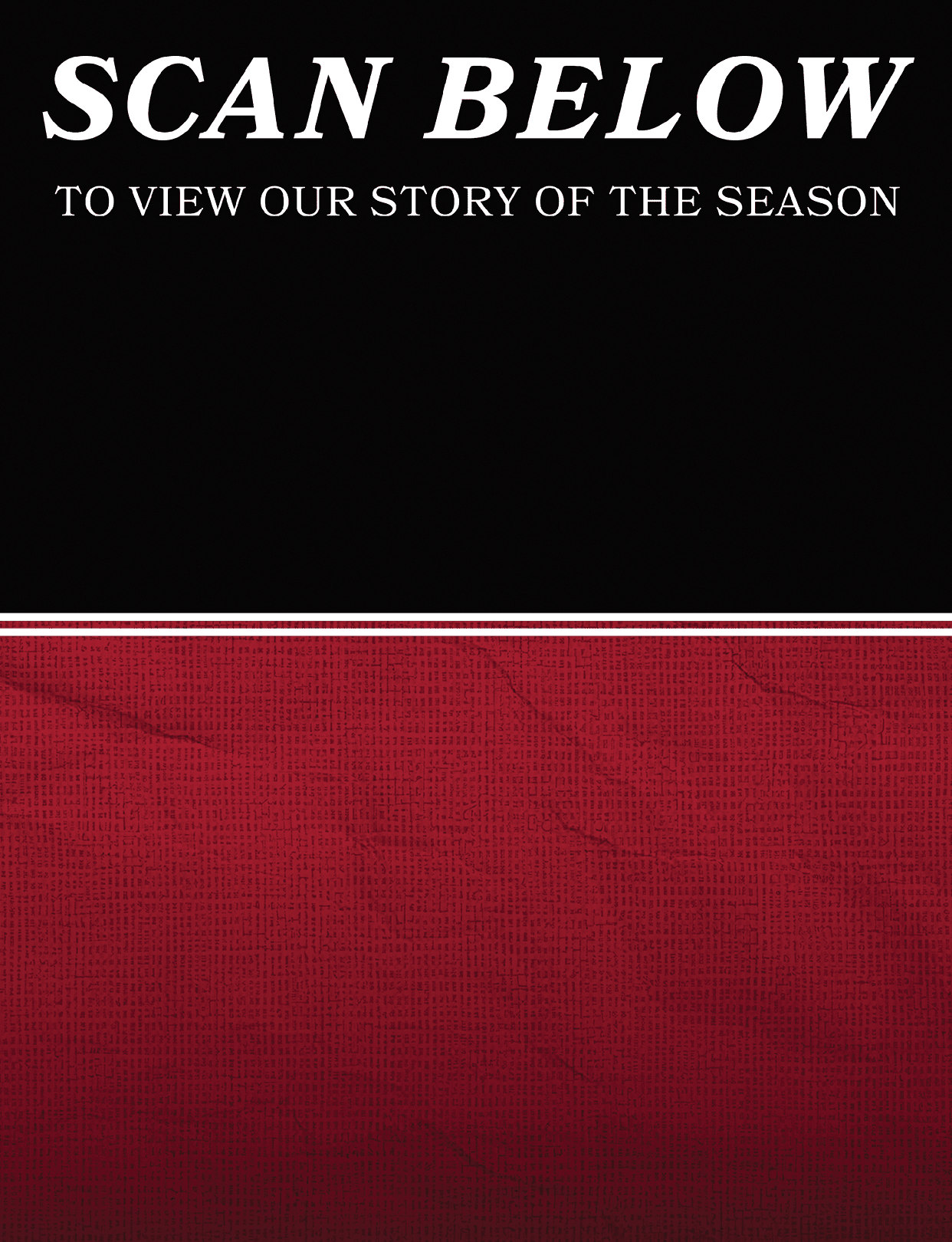 A red cloth with a black background. AI generated content