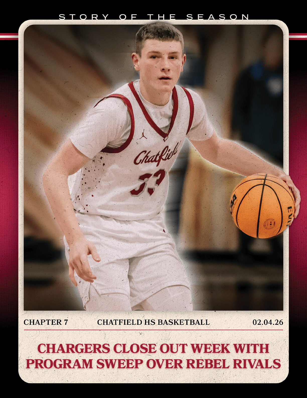 A basketball player wearing a white jersey with the number 32 on it. AI generated content