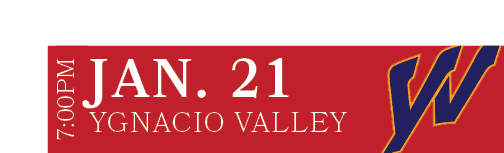 YGNACIO VALLEY,JAN. 21,7:00P