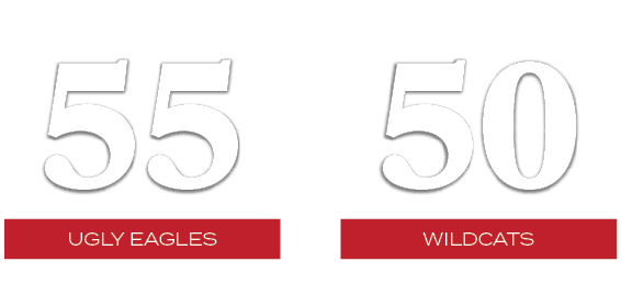 50,55,WILDCATS,ugly eagles