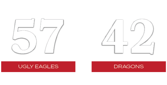 42,57,dragons,ugly eagles
