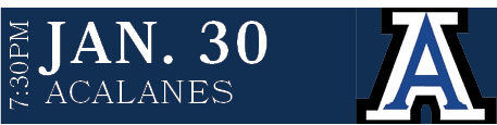 ACALANES,JAN. 30,7:30P