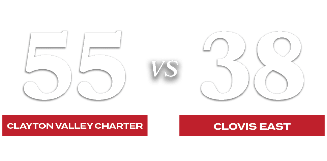 38,55,VS,CLOVIS EAST,clayton valley charte
