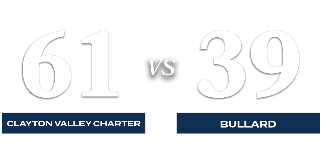39,61,VS,BULLARD,clayton valley charte