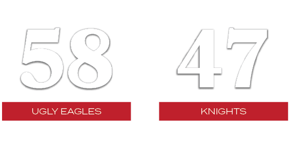 47,58,KNIGHTS,ugly eagles