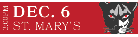ST. MARY’S,DEC. 6,3:00P