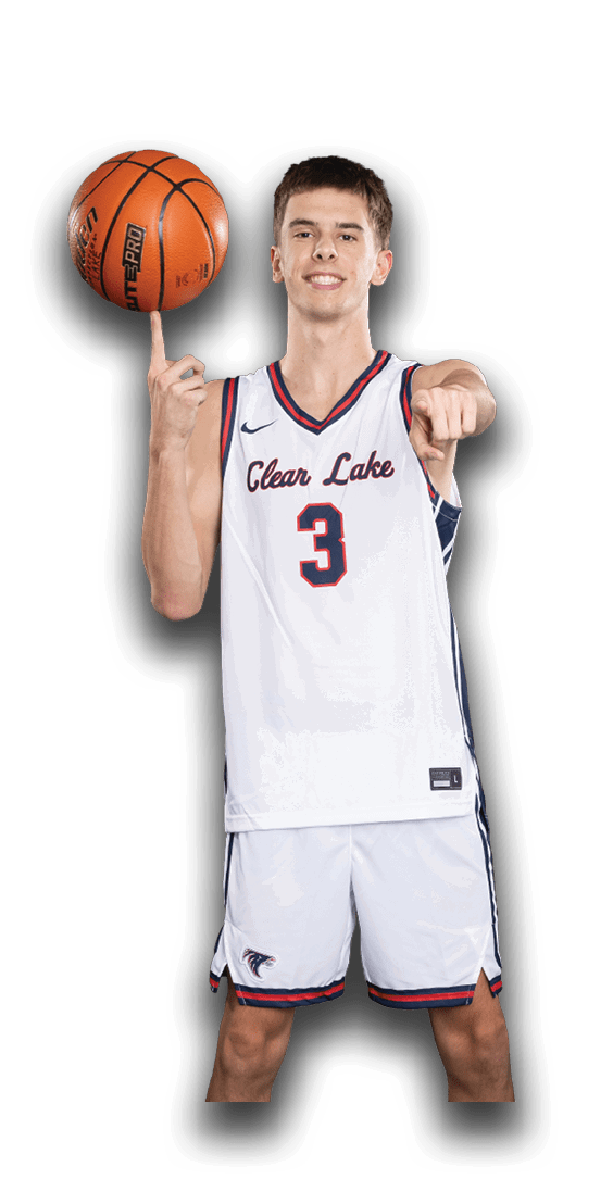 A man wearing a basketball uniform holds a basketball in his hand. AI generated content