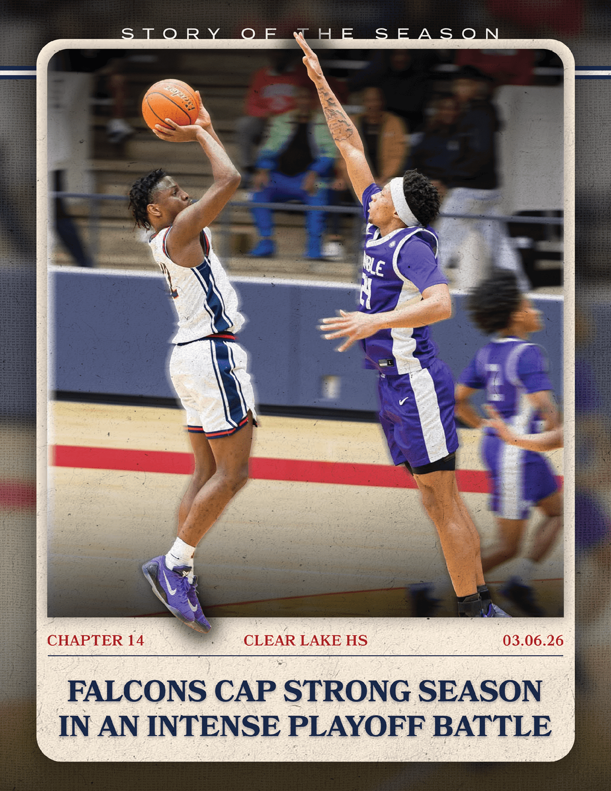 Basketball players in action on the court. AI generated content