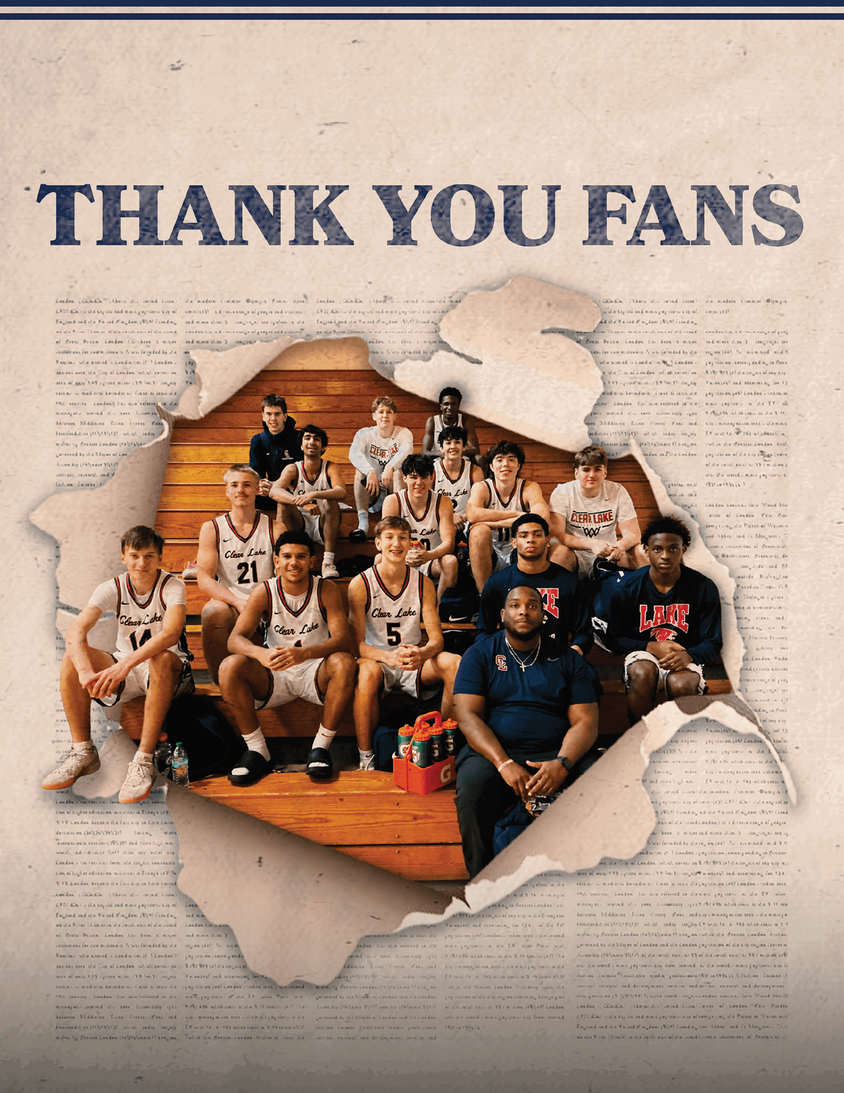 A group of people are sitting on a bench, some of them wearing basketball uniforms. AI generated content