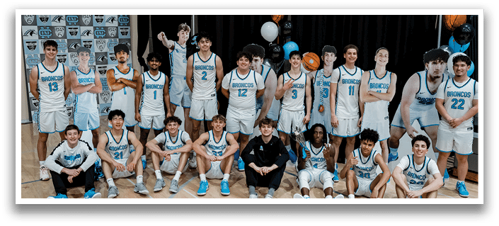 A group of basketball players pose for a picture. AI generated content
