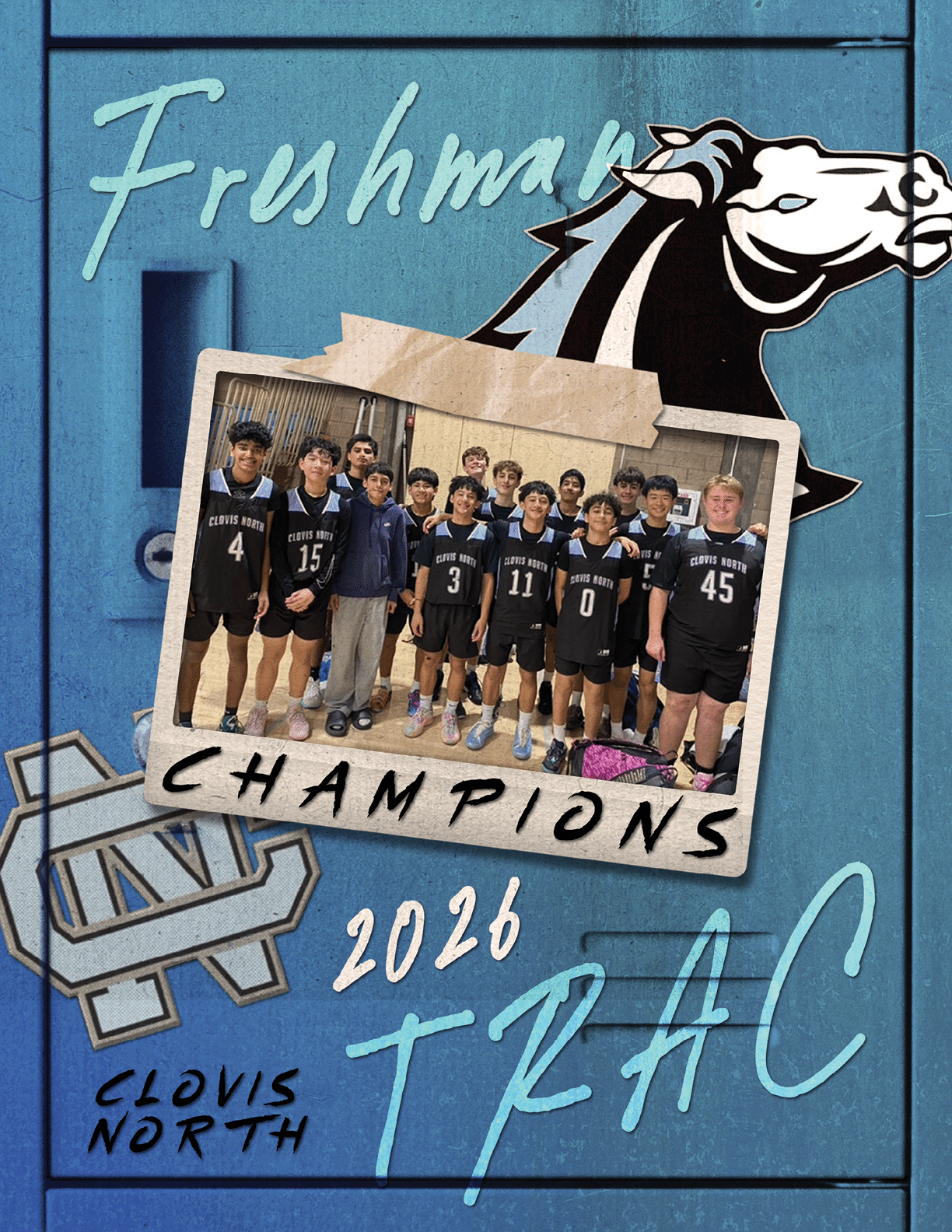 A group of young men pose for a photo with their coach. AI generated content