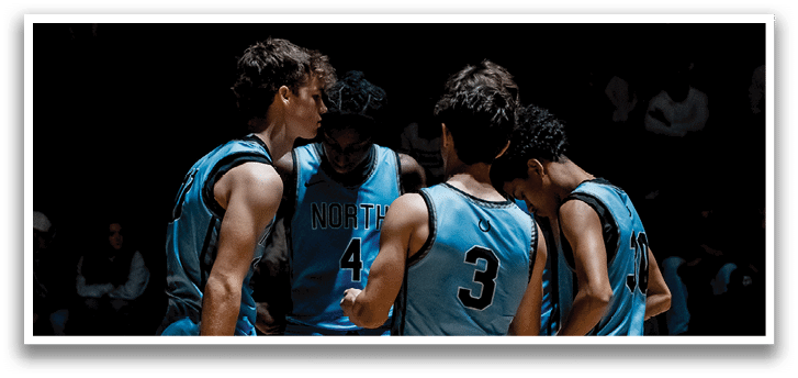 A large crowd of people are watching a game, with some of them holding up their cell phones. AI generated content