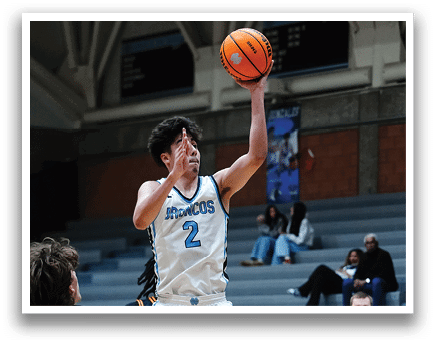 A basketball player is jumping up to grab the ball. AI generated content