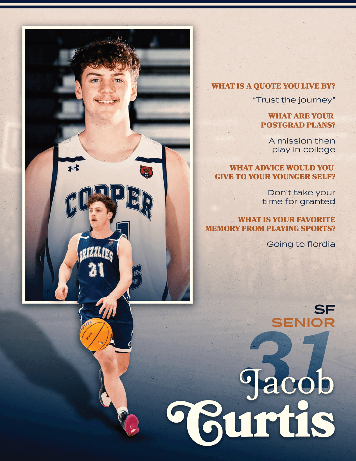 A basketball player wearing a jersey with the number 31 stands on a court. AI generated content