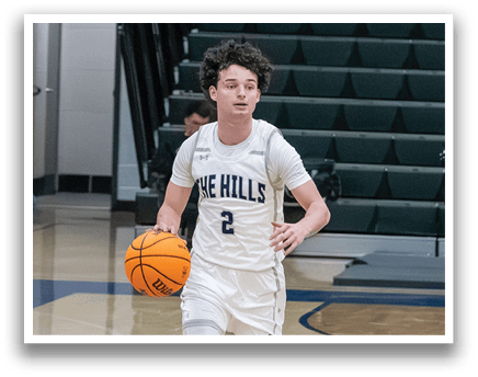 A basketball player wearing a white uniform and holding a basketball. AI generated content