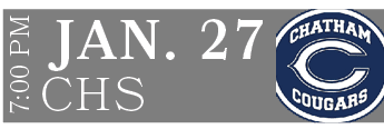 CHS, JAN. 27,7:00 P