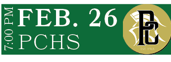PCHS,FEB. 26,7:00 P