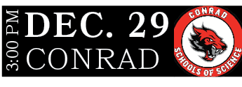 CONRAD,DEC. 29,3:00 P