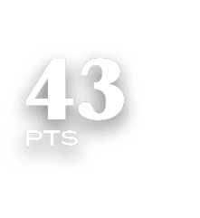 43 Pts