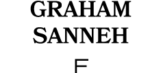 GRAHAM SANNEH F