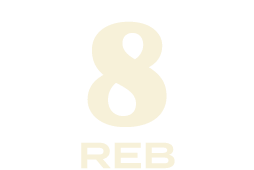8 reb