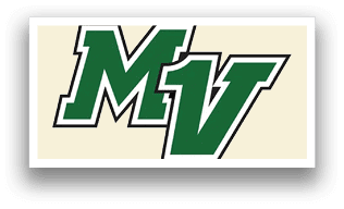 A green and white logo for MV1. AI generated content