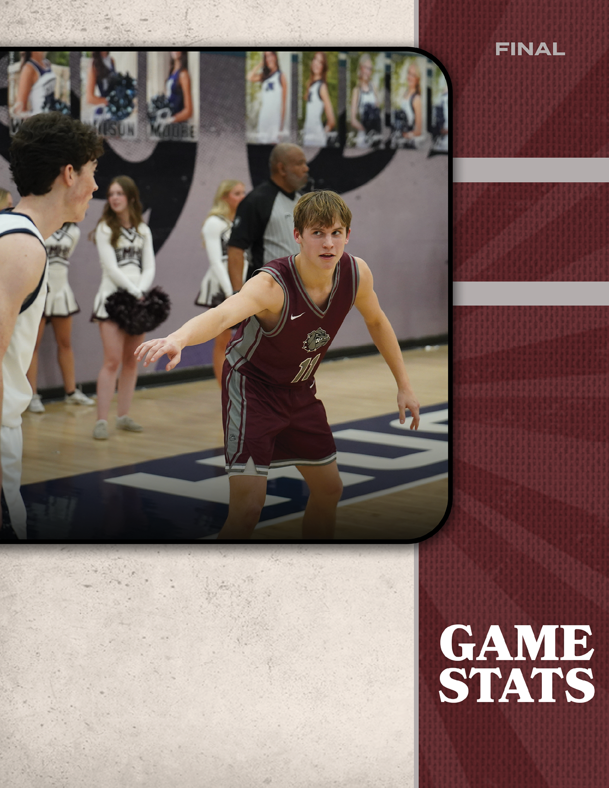 A boy wearing a basketball uniform is playing a game. AI generated content