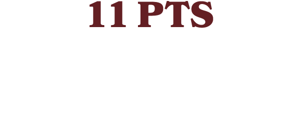 11 PTS