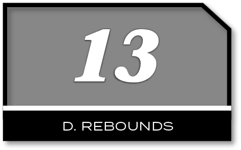 13,D. REBOUND