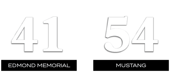 54,41,mustang,EDMOND MEMORIAL