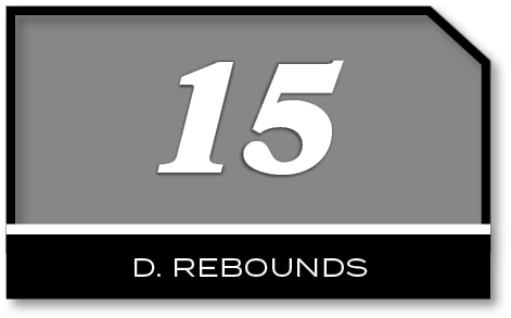 15,D. REBOUND