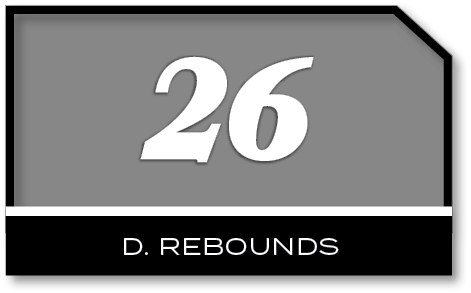 26,D. REBOUND