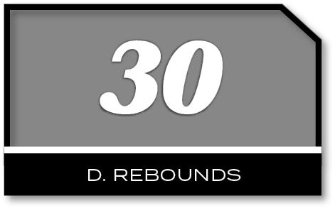 30,D. REBOUND